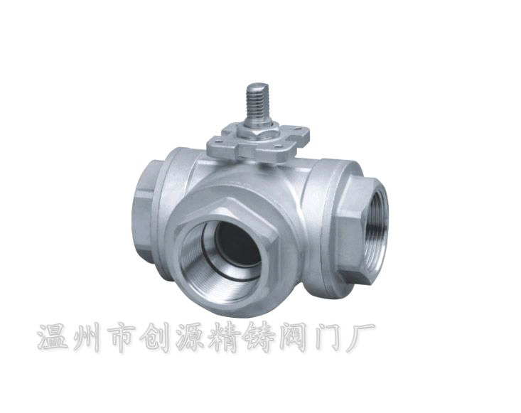 3Way Female Ballvalve With（Mounting Pad）